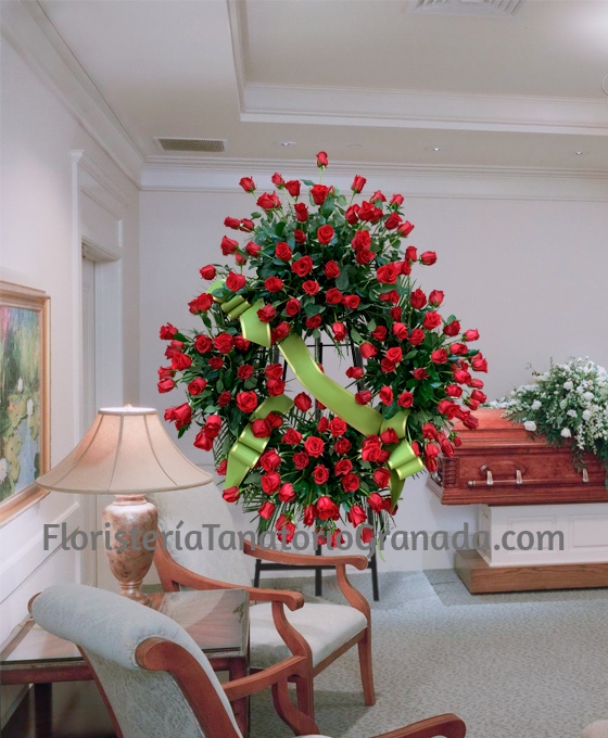 Envío de flores para tanatorios de Granada